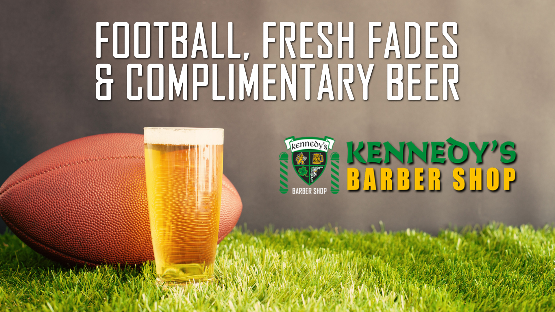 Game Day Haircuts: Football, Fresh Fades & Complimentary Beer