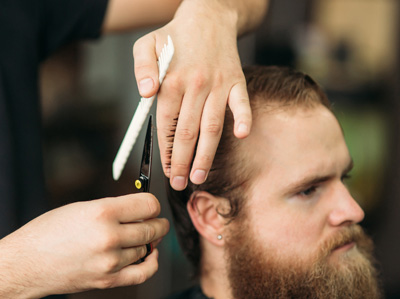 Men's Hair Cut Stone Oak